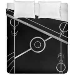 Derivation And Variation 3 Duvet Cover Double Side (california King Size) by dflcprintsclothing