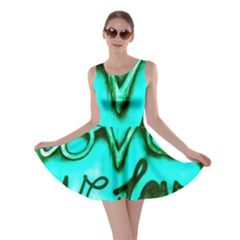  Graffiti Love Skater Dress by essentialimage365