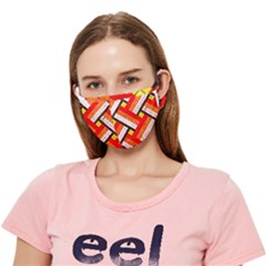 Pop Art Mosaic Crease Cloth Face Mask (adult) by essentialimage365