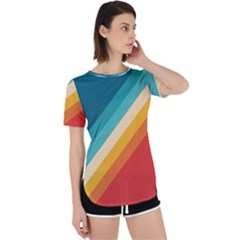 Classic Retro Stripes Perpetual Short Sleeve T-shirt