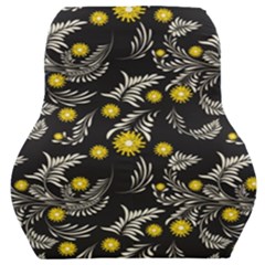 Folk Flowers Art Pattern Floral Abstract Surface Design  Seamless Pattern Car Seat Back Cushion  by Eskimos