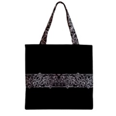 Derivation And Variations 4 Zipper Grocery Tote Bag