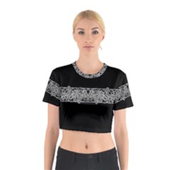 Derivation And Variations 4 Cotton Crop Top by dflcprintsclothing