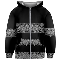 Derivation And Variations 4 Kids  Zipper Hoodie Without Drawstring