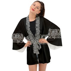 Derivation And Variations 4 Long Sleeve Kimono