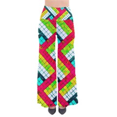 Pop Art Mosaic So Vintage Palazzo Pants by essentialimage365