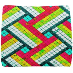 Pop Art Mosaic Seat Cushion by essentialimage365