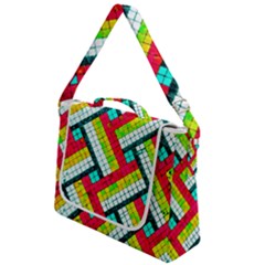 Pop Art Mosaic Box Up Messenger Bag by essentialimage365