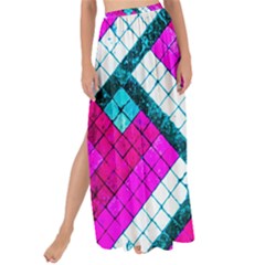 Pop Art Mosaic Maxi Chiffon Tie-up Sarong by essentialimage365