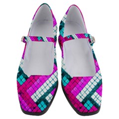 Pop Art Mosaic Women s Mary Jane Shoes by essentialimage365