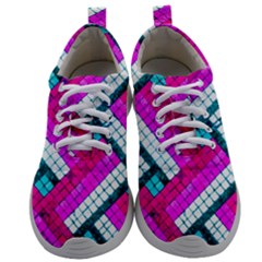 Pop Art Mosaic Mens Athletic Shoes by essentialimage365