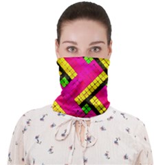 Pop Art Mosaic Face Covering Bandana (adult) by essentialimage365