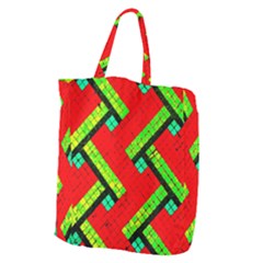 Pop Art Mosaic Giant Grocery Tote by essentialimage365