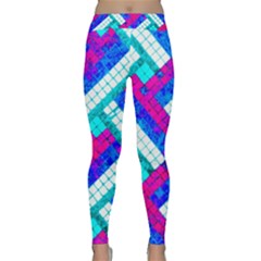 Pop Art Mosaic Classic Yoga Leggings by essentialimage365