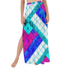 Pop Art Mosaic Maxi Chiffon Tie-up Sarong by essentialimage365