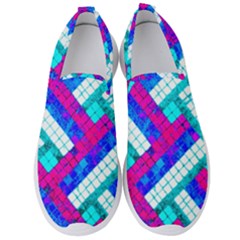 Pop Art Mosaic Men s Slip On Sneakers by essentialimage365