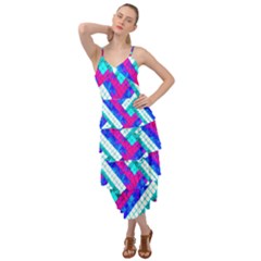 Pop Art Mosaic Layered Bottom Dress by essentialimage365