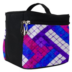 Pop Art Mosaic Make Up Travel Bag (small) by essentialimage365