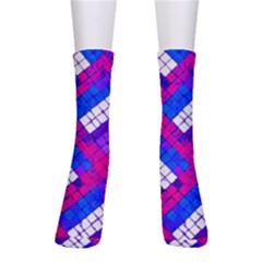 Pop Art Mosaic Men s Crew Socks by essentialimage365