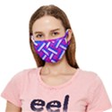 Pop Art Mosaic Crease Cloth Face Mask (Adult) View1