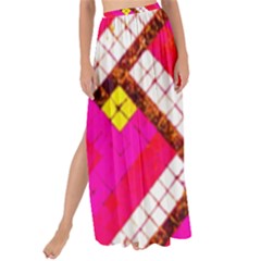 Pop Art Mosaic Maxi Chiffon Tie-up Sarong by essentialimage365