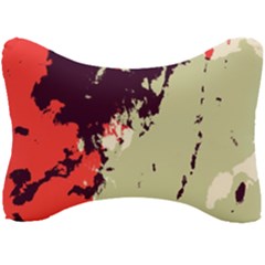 Abstract Colorful Pattern Seat Head Rest Cushion