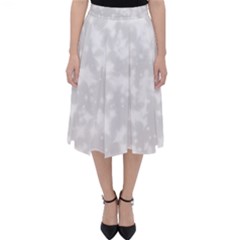 Rose White Classic Midi Skirt