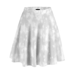 Rose White High Waist Skirt