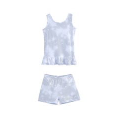 Rose White Kids  Boyleg Swimsuit