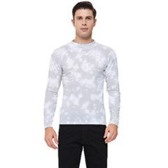 Rose White Men s Long Sleeve Rash Guard