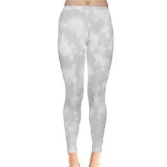 Rose White Inside Out Leggings by Janetaudreywilson