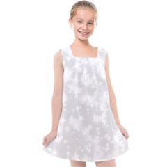 Rose White Kids  Cross Back Dress