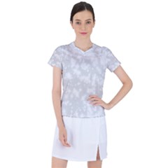 Rose White Women s Sports Top