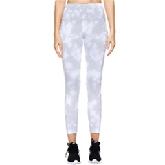 Rose White Pocket Leggings 