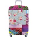 Pink Purple Aesthetic Luggage Cover (Large) View1