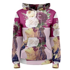 Flower Girl Women s Pullover Hoodie by designsbymallika