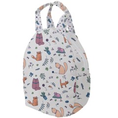 Funny Cats Travel Backpacks by SychEva