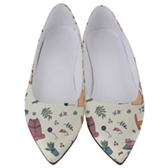 Funny Cats Women s Low Heels by SychEva