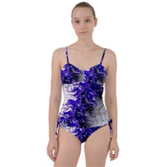 Fractal Lava Sweetheart Tankini Set by Sparkle