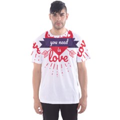 All You Need Is Love Men s Sport Mesh Tee