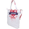 all you need is love Shoulder Tote Bag View2