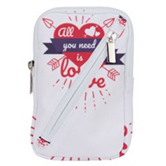 All You Need Is Love Belt Pouch Bag (large)