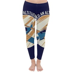 Airplane - I Need Altitude Adjustement Classic Winter Leggings by DinzDas