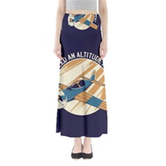 Airplane - I Need Altitude Adjustement Full Length Maxi Skirt