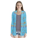 Summer  Beach  The Sun Drape Collar Cardigan View1