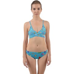 Summer  Beach  The Sun Wrap Around Bikini Set by SychEva