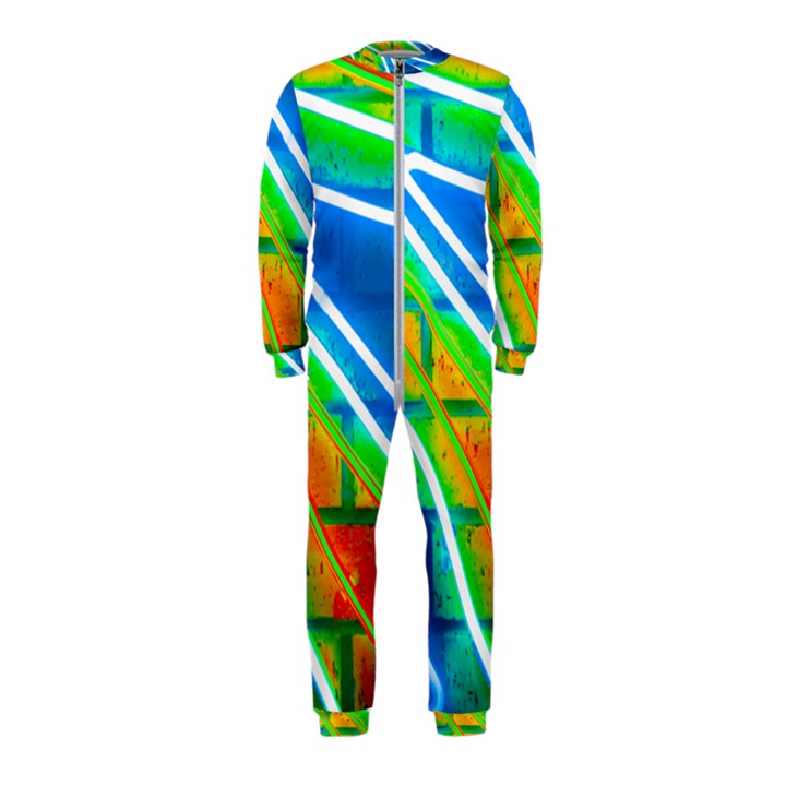 Pop Art Neon Wall OnePiece Jumpsuit (Kids)