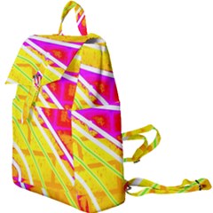 Pop Art Neon Wall Buckle Everyday Backpack by essentialimage365