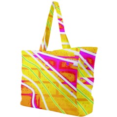 Pop Art Neon Wall Simple Shoulder Bag by essentialimage365