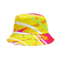 Pop Art Neon Wall Inside Out Bucket Hat by essentialimage365